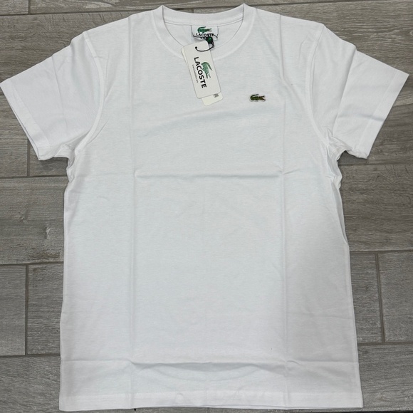 Other - Mens white Lacoste Tshirt size M-L-XXL